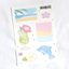 [MX51] Maxxie Club Summer Memories Memo Sticker Sheet - Maxxie Club__korean_sticker_stationery