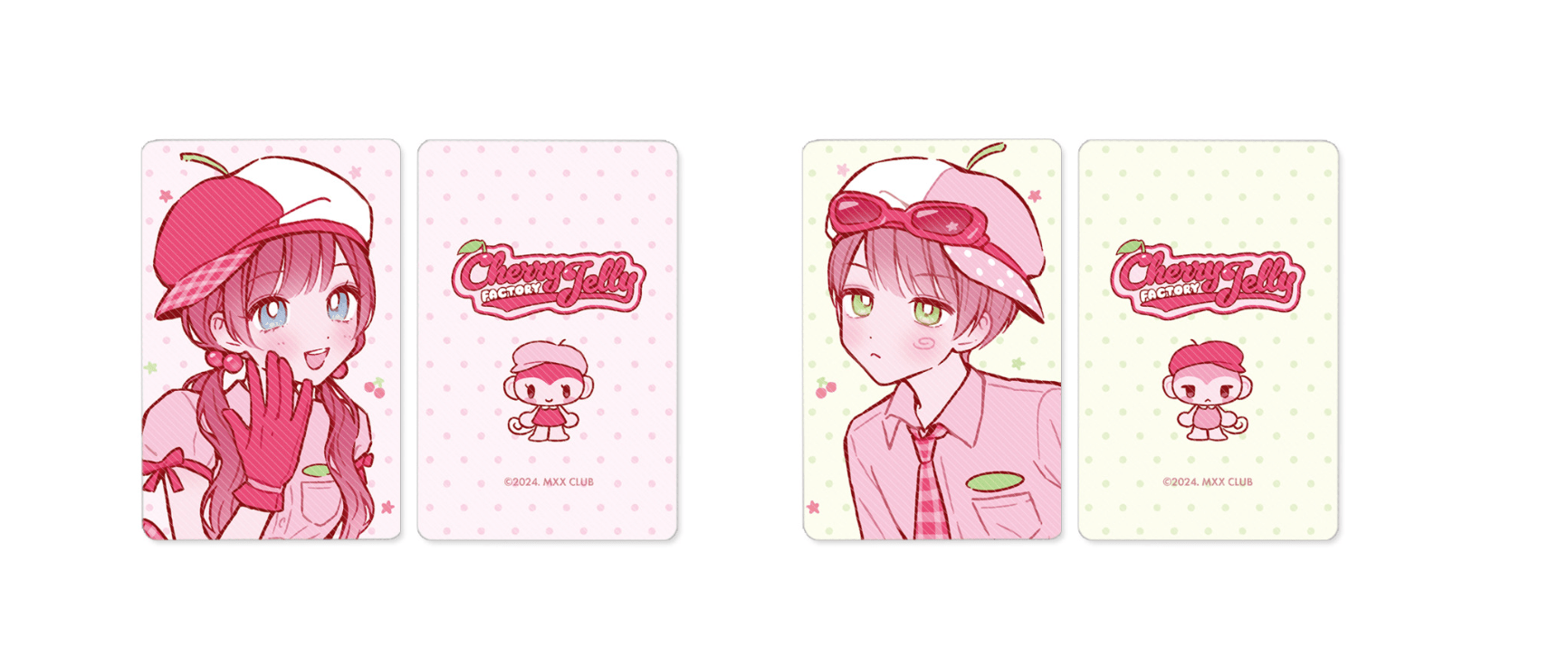 [MX74] Maxxie Club Cherry Jelly Factory Photocard Set - Maxxie Club__korean_sticker_stationery