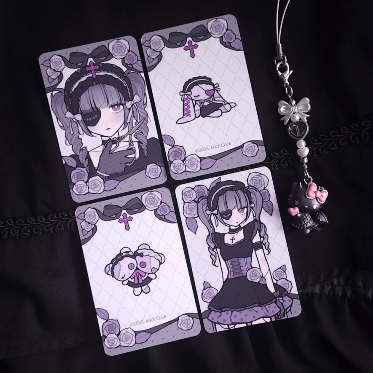 [MX90] Maxxie Club 'Spooky Gothic' Photocard - Maxxie Club__korean_sticker_stationery
