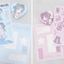 [MX92] Maxxie Club 'Baby Colors' Postcard (options) - Maxxie Club_MX92S2 - Baby Pink_korean_sticker_stationery