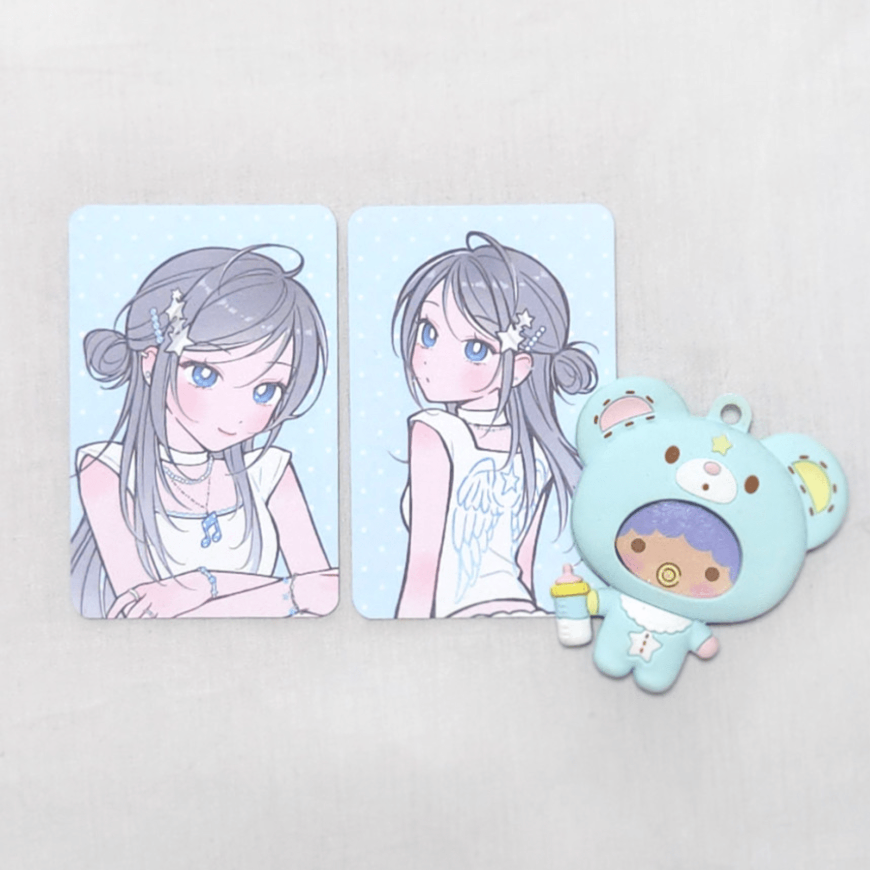 [MX93] Maxxie Club 'Baby Colors' Photocard (options) - Maxxie Club_MX93S1 - Baby Blue_korean_sticker_stationery