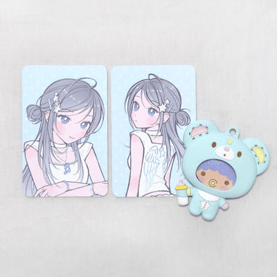 [MX93] Maxxie Club 'Baby Colors' Photocard (options) - Maxxie Club_MX93S1 - Baby Blue_korean_sticker_stationery