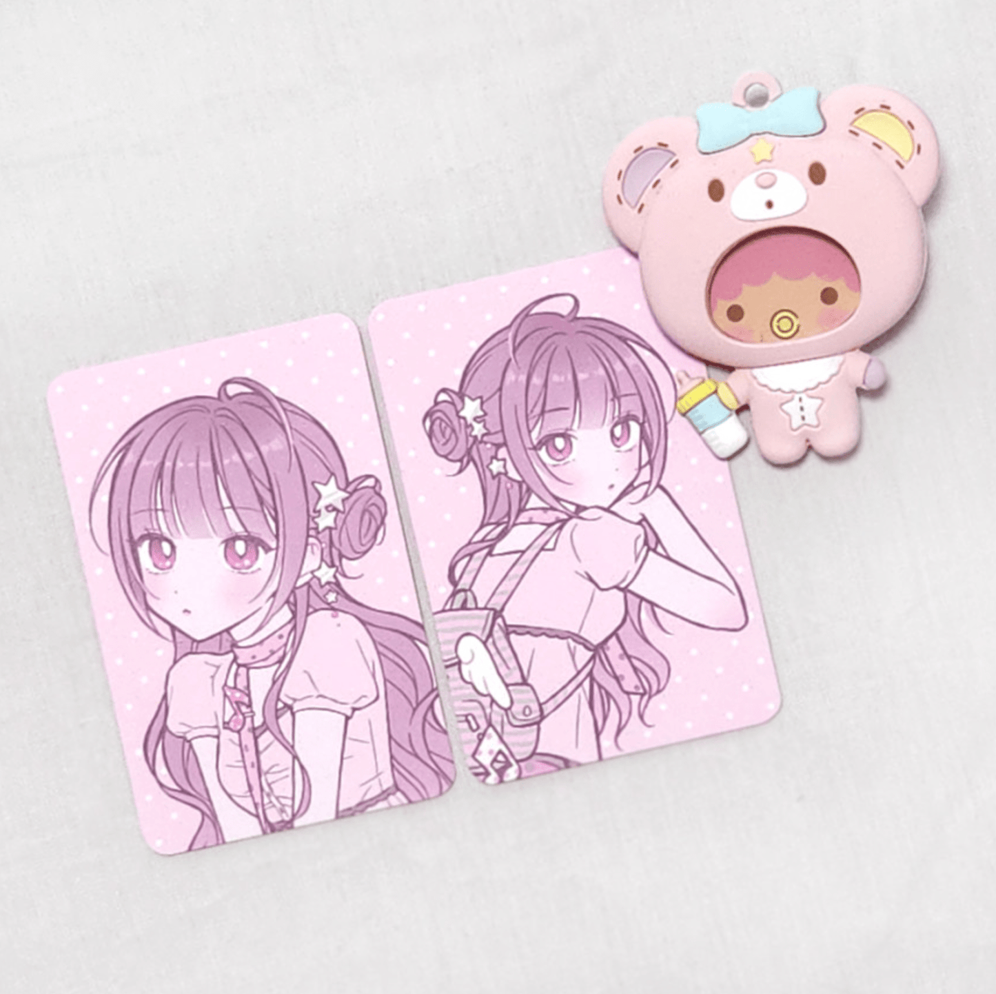 [MX93] Maxxie Club 'Baby Colors' Photocard (options) - Maxxie Club_MX93S2 - Baby Pink_korean_sticker_stationery