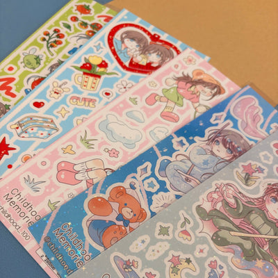 [MYSTERY] Childhood Memories Random Mystery Pack - Childhood Memories__korean_sticker_stationery