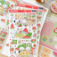 [MZ08] NEW Mummuz 'Watermelon House' Sticker Sheet - Mummuz__korean_sticker_stationery