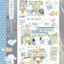 [MZ09] NEW Mummuz 'Goldfish Bus Stop' Sticker Sheet - Mummuz__korean_sticker_stationery
