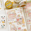 [MZ13] NEW Mummuz 'Sogeum's Outing Prep' Sticker Sheet - Mummuz__korean_sticker_stationery