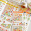 [MZ14] NEW Mummuz 'Chaotic Day' Sticker Sheet - Mummuz__korean_sticker_stationery