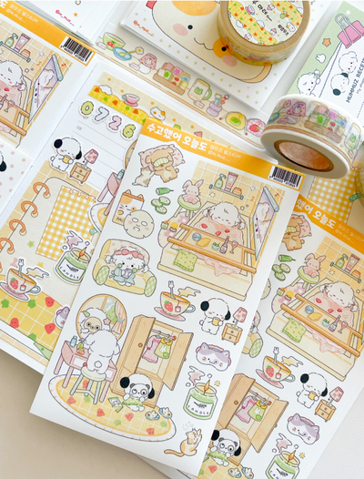 [MZ15] NEW Mummuz 'Well Done Today' Sticker Sheet - Mummuz__korean_sticker_stationery