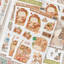 [MZ16] NEW Mummuz 'Faded Record' Sticker Sheet - Mummuz__korean_sticker_stationery