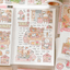 [MZ18] NEW Mummuz 'Doing Things on My Desk' Sticker Sheet - Mummuz__korean_sticker_stationery