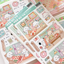 [MZ19] NEW Mummuz 'Sewing Machine Fabric Store' Sticker Sheet - Mummuz__korean_sticker_stationery