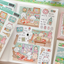 [MZ19] NEW Mummuz 'Sewing Machine Fabric Store' Sticker Sheet - Mummuz__korean_sticker_stationery