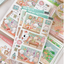[MZ19] NEW Mummuz 'Sewing Machine Fabric Store' Sticker Sheet - Mummuz__korean_sticker_stationery