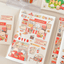 [MZ31] NEW Mummuz 'Movie' Sticker Sheet - Mummuz__korean_sticker_stationery