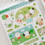 [MZ32] NEW Mummuz 'Be Happy' Sticker Sheet - Mummuz__korean_sticker_stationery