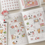 [MZ33] NEW Mummuz 'Bit by Bit - House Chores' Sticker Sheet - Mummuz__korean_sticker_stationery