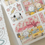 [MZ34] NEW Mummuz 'Heart Fluttering Walk to the School' Sticker Sheet - Mummuz__korean_sticker_stationery