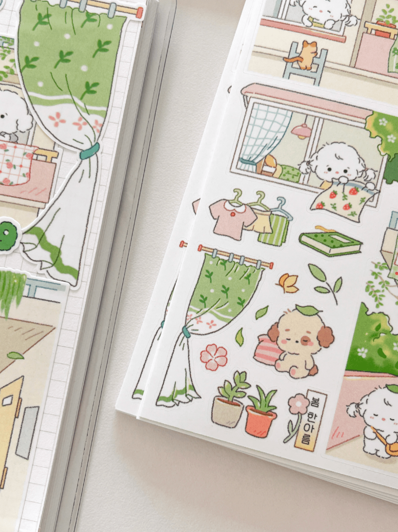 [MZ35] NEW Mummuz 'Sunny Day' Sticker Sheet - Mummuz__korean_sticker_stationery
