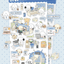 [MZ36] NEW Mummuz 'Destroy Work!' Sticker Sheet - Mummuz__korean_sticker_stationery