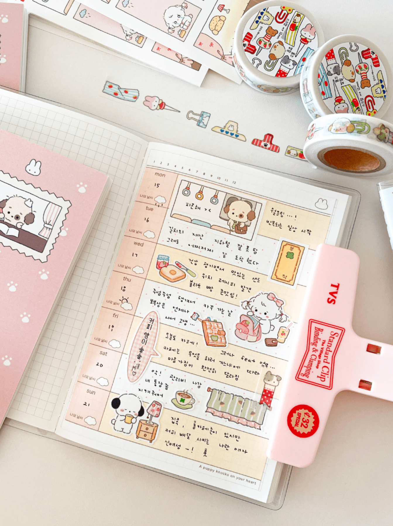 [MZ41] NEW Mummuz 'Cutesy Insert' A6 Memo Sticker Set - Mummuz__korean_sticker_stationery