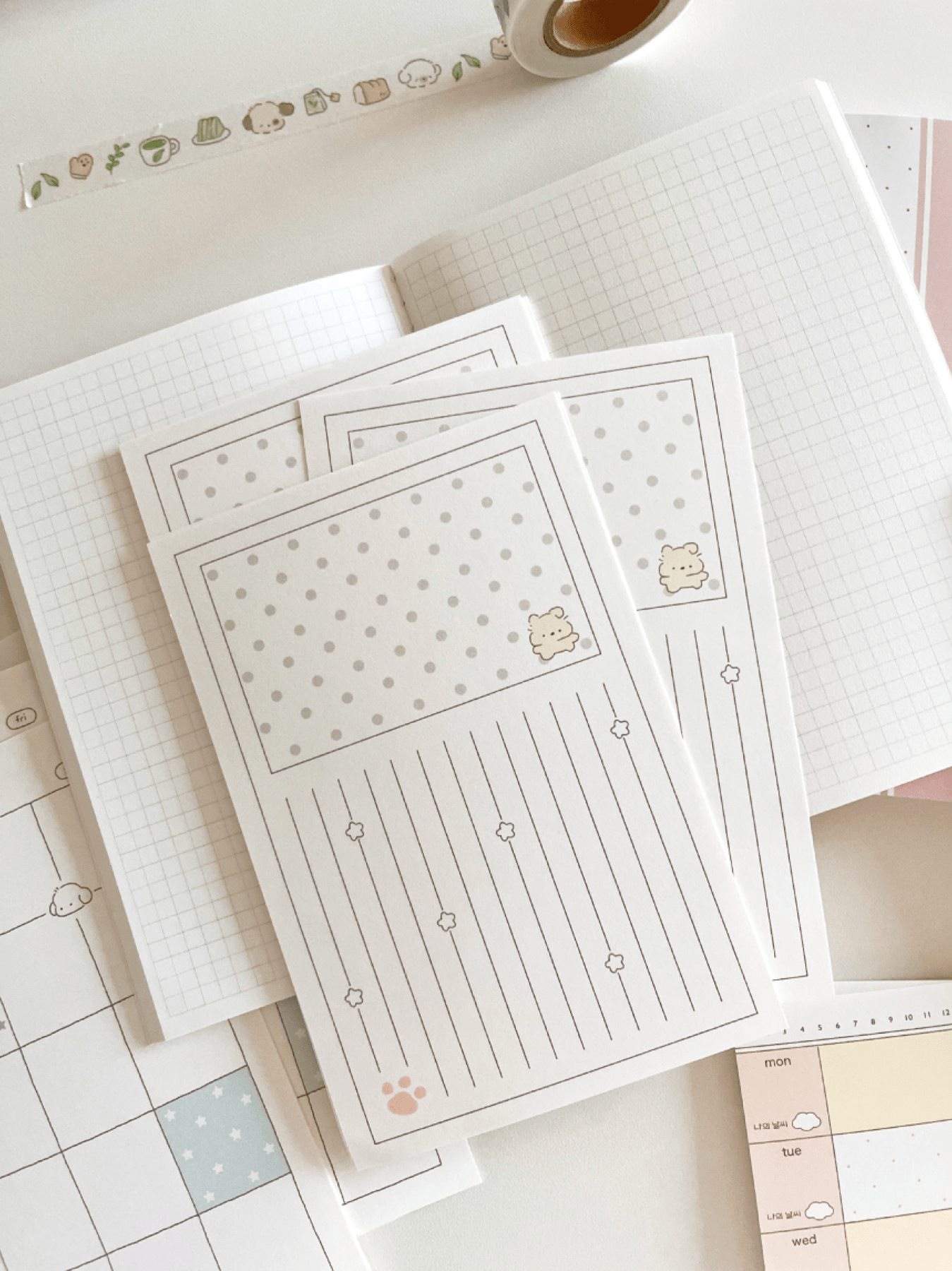 [MZ41] NEW Mummuz 'Cutesy Insert' A6 Memo Sticker Set - Mummuz__korean_sticker_stationery