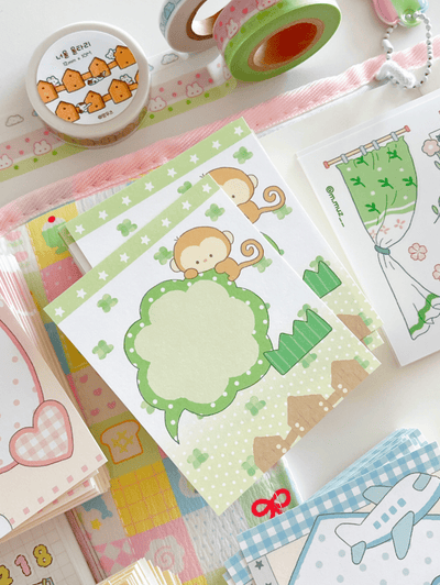 [MZ49] NEW Mummuz 'Speech Bubbles' Memo Sticker Set - Mummuz__korean_sticker_stationery