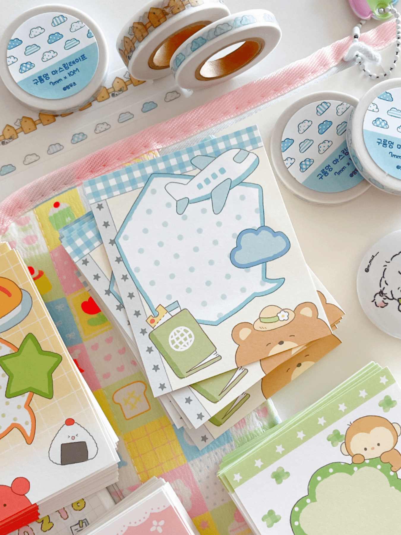 [MZ49] NEW Mummuz 'Speech Bubbles' Memo Sticker Set - Mummuz__korean_sticker_stationery