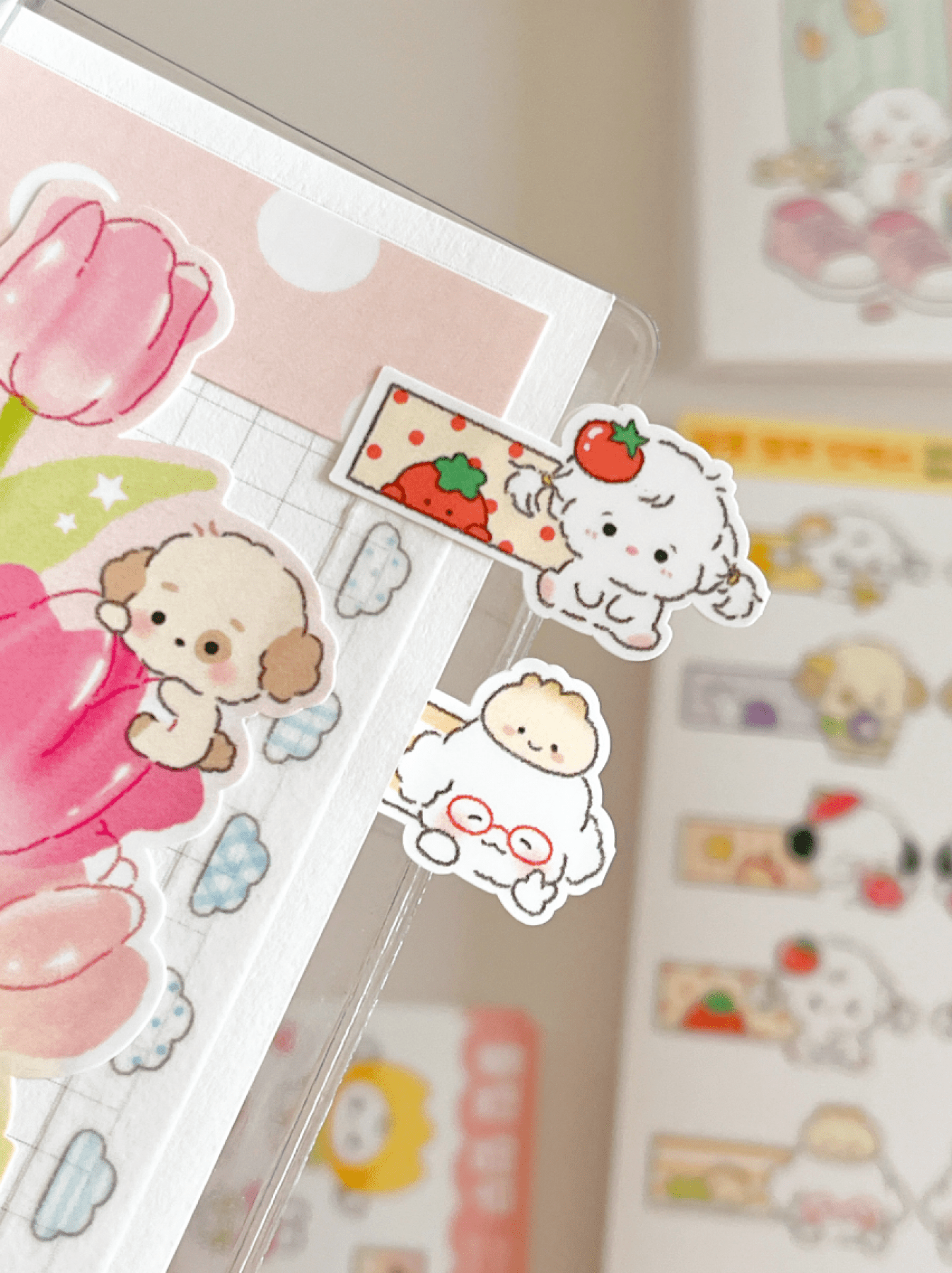 [MZ50] NEW Mummuz 'Sweet Mummuz Index' Sticker Sheet - Mummuz__korean_sticker_stationery
