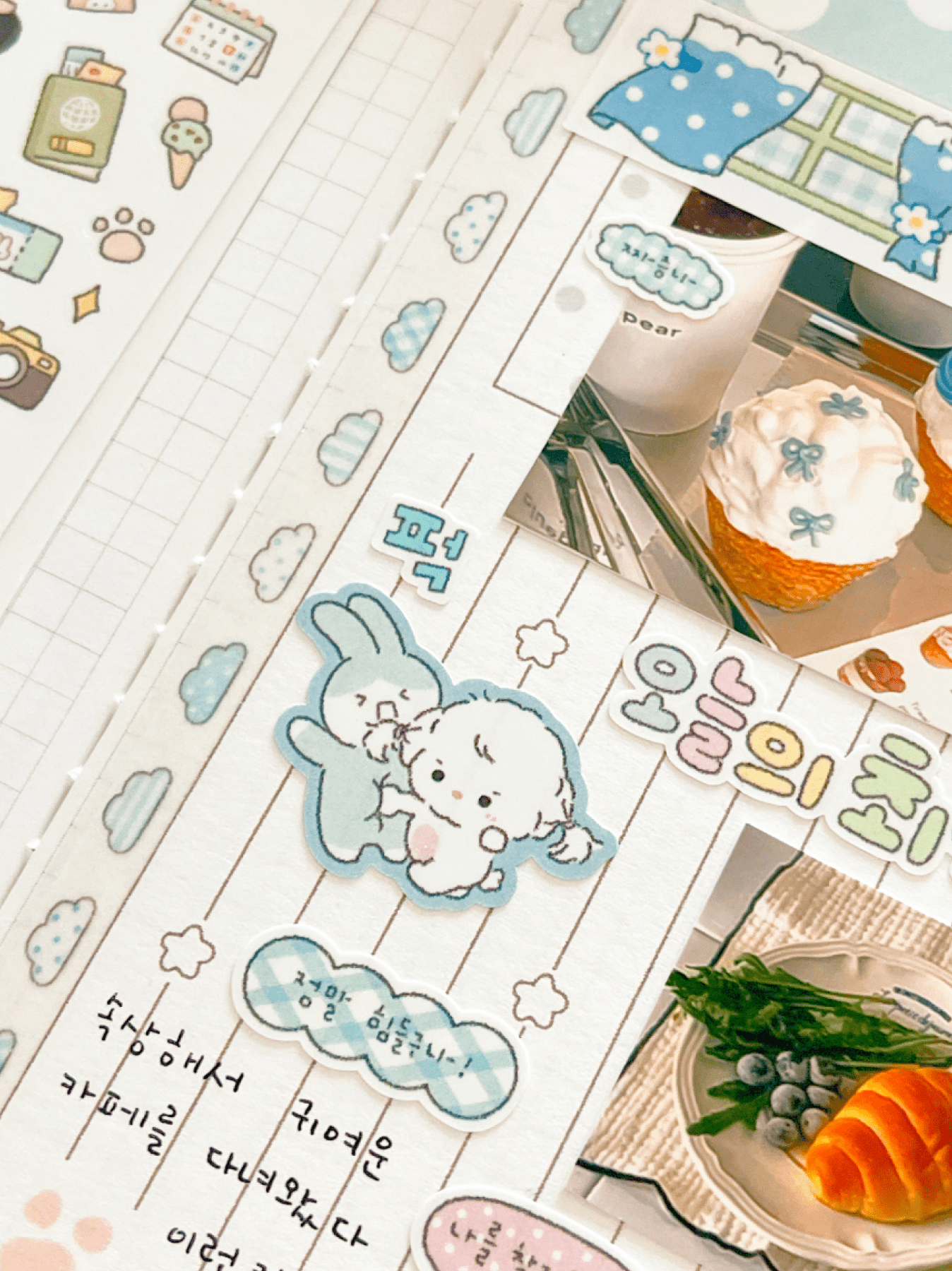 [MZ52] NEW Mummuz 'Scribbling Emotions - Negativity' Sticker Sheet - Mummuz__korean_sticker_stationery