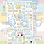 [MZ52] NEW Mummuz 'Scribbling Emotions - Negativity' Sticker Sheet - Mummuz__korean_sticker_stationery