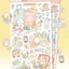 [MZ53] NEW Mummuz 'Travel Necessities' Sticker Sheet - Mummuz__korean_sticker_stationery