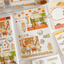 [MZ54] NEW Mummuz 'Must Eat Spot Waiting' Sticker Sheet - Mummuz__korean_sticker_stationery