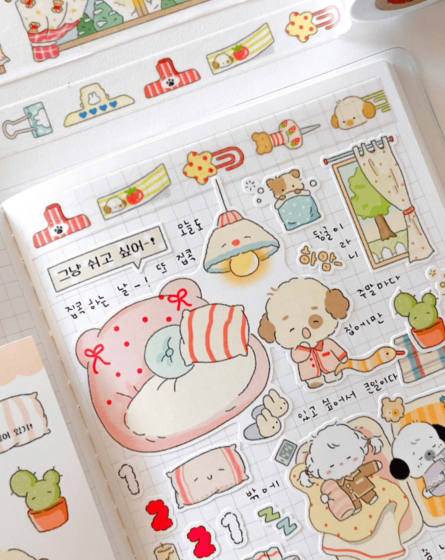 [MZ58] NEW Mummuz 'Cute Scrapbooking' Masking Tape 12mm x 10m - Mummuz__korean_sticker_stationery