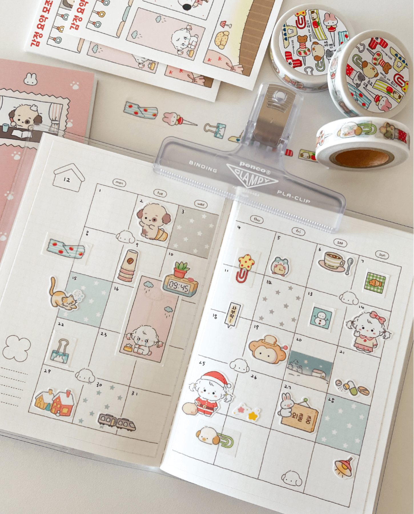 [MZ58] NEW Mummuz 'Cute Scrapbooking' Masking Tape 12mm x 10m - Mummuz__korean_sticker_stationery