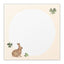 [NK01] Nuku Memo Pad - Bunny Flowers - K:DULT FACTORY__korean_sticker_stationery
