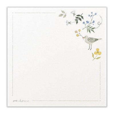 [NK02] Nuku Memo Pad - Cat and Bird - K:DULT FACTORY__korean_sticker_stationery