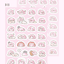 [NN05] NEW Nyung Nyung Shop 'Various Emotions ver.1' Sticker Pack (Single/Pack) -Nyung Nyung Shop_NN05S3 - Bi Bi (Dark Pink)_korean_sticker_stationery