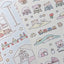 [NN07] NEW Nyung Nyung Shop 'Fluffy Fluffy' Sticker Pack (Single/Pack) -Nyung Nyung Shop_NN07S3 - Babies' Playtime_korean_sticker_stationery