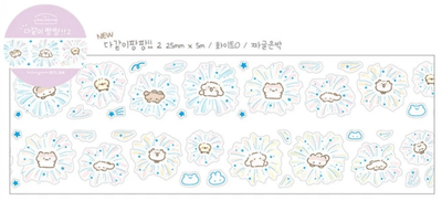 [NN09] NEW Nyung Nyung Shop 'Everyone Together! Pang Pang 2' Kisscut Masking Tape -Nyung Nyung Shop__korean_sticker_stationery