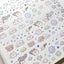 [NN12] NEW Nyung Nyung Shop 'Galaxy/Ocean Friends' Kisscut Masking Tape (options) -Nyung Nyung Shop_NN12S1 - Galaxy_korean_sticker_stationery