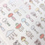 [NN14] NEW Nyung Nyung Shop 'Seoul Illustration Fair Release' Kisscut Masking Tapes (options) -Nyung Nyung Shop_NN14S6 - Sparkly Windchimes_korean_sticker_stationery