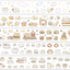 [NN15] NEW Nyung Nyung Shop 'Seoul Illustration Fair Release 2' Kisscut Masking Tapes (options) -Nyung Nyung Shop_NN15S1 - Poof! Magic_korean_sticker_stationery