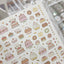 [NN16] NEW Nyung Nyung Shop 'Seoul Illustration Korea Release' Kisscut Masking Tapes (options) -Nyung Nyung Shop_NN16S1 - Sweet Friends_korean_sticker_stationery