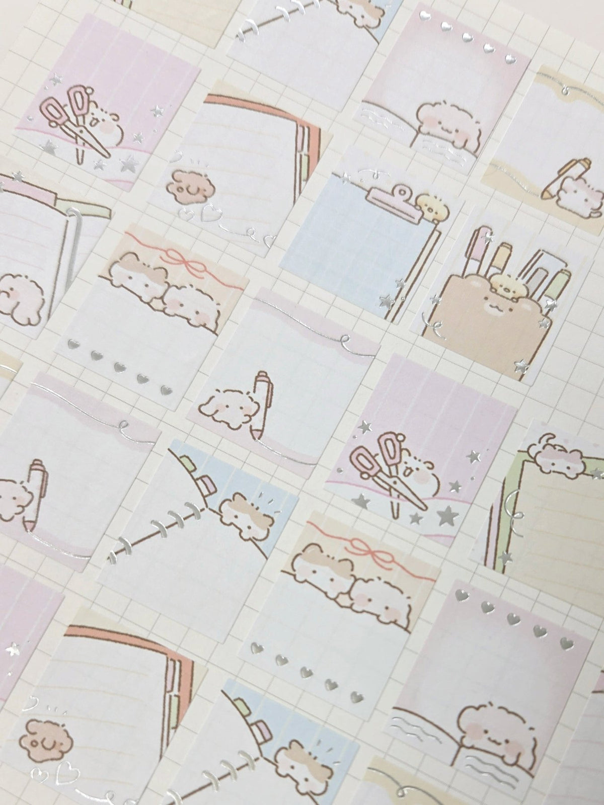 [NN16] NEW Nyung Nyung Shop 'Seoul Illustration Korea Release' Kisscut Masking Tapes (options) -Nyung Nyung Shop_NN16S3 - Scribble Scribble_korean_sticker_stationery