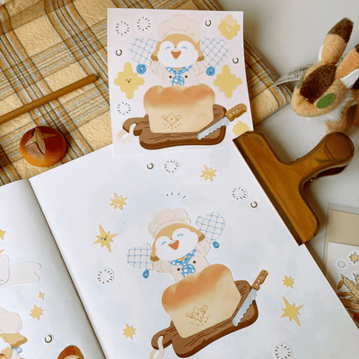[NR06] Norudal Shop Fluffy Fluffy Big Removable Seal Pack - Norudal Shop__korean_sticker_stationery