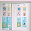 [NR10] Norudal Shop Stamp Sticker Pack (Pack/Singles) - Norudal Shop_NR10S6 - Flower Letters_korean_sticker_stationery