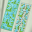 [NR16] Norudal Shop Wreath Confetti Removable Sticker Sheet (options) - Norudal Shop_NR16S3 - Forget Me Not (Blue)_korean_sticker_stationery