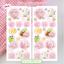 [PK18] Pinkrue Spring & Mushroom Sticker Pack (Singles/Pack) - Pinkrue_PK18S3 - Pink Turtle Melon Bread_korean_sticker_stationery