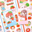 [PK24] Pinkrue Tomato Sticker Pack (Singles/Pack) - Pinkrue_PK24S4 - Memo Sticker Sheets (2)_korean_sticker_stationery